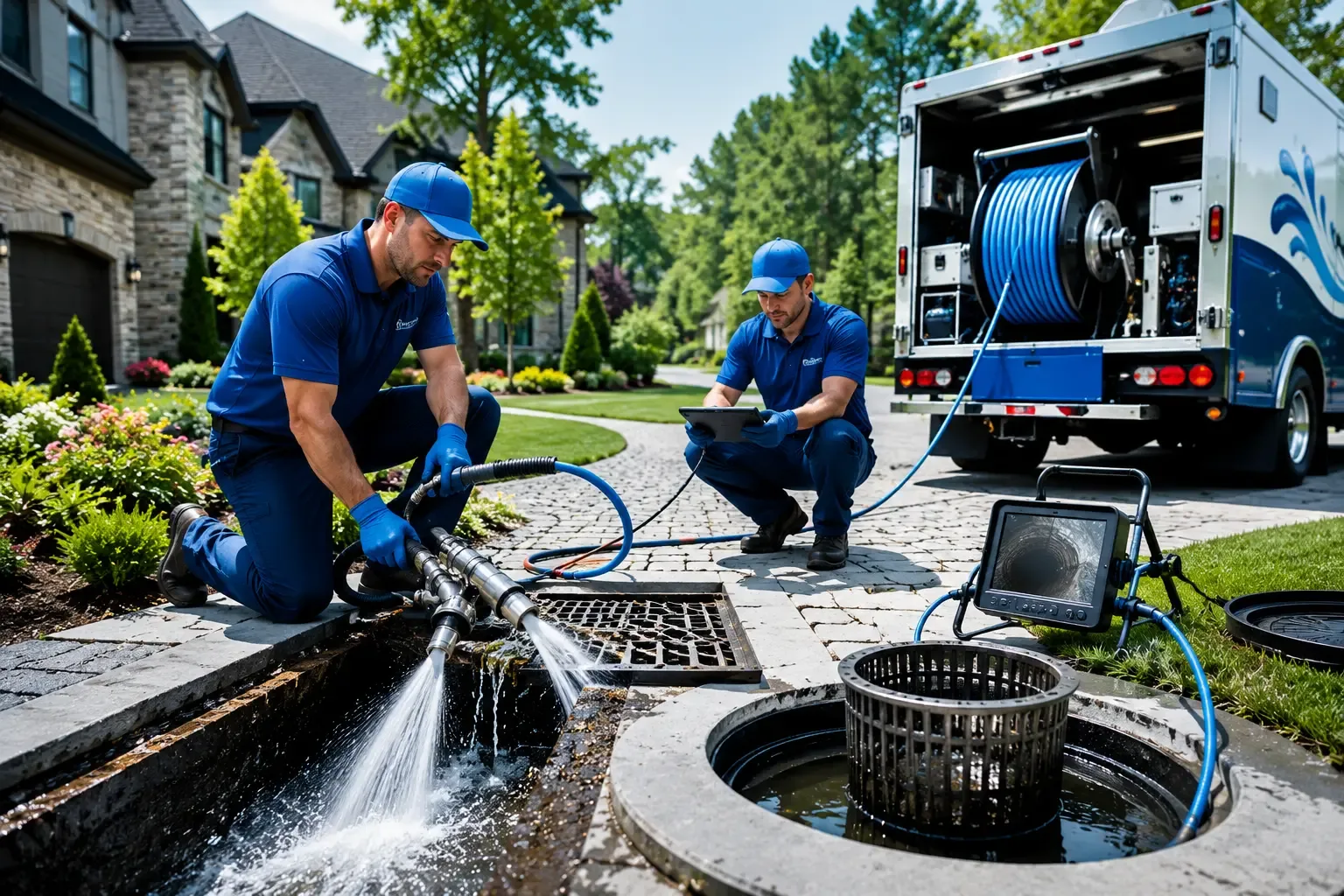 Local outdoor drain cleaning professionals in Zieglerville, PA